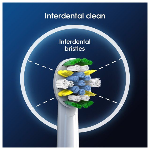 Oral-B FlossAction Toothbrush Heads   4 per pack