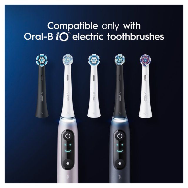 Oral-B iO Ultimate Clean White Electric Toothbrush Heads   4 per pack