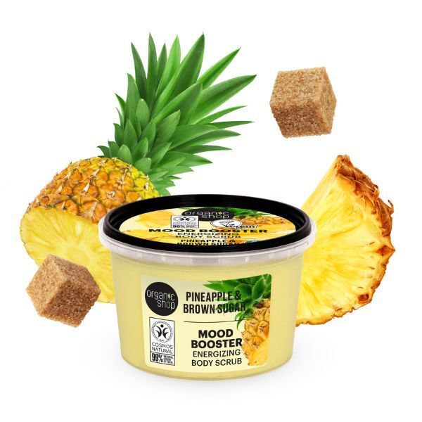 Organic Shop Energizing Body Scrub Pineapple &amp;amp; Sugar 250 ml