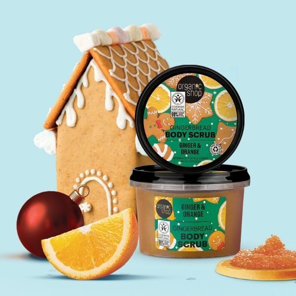 Organic Shop Gingerbread Body Scrub Ginger &amp;amp; Orange 250ml