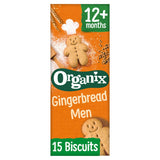 Organix Gingerbread Men Organic Toddler Snack Biscuits