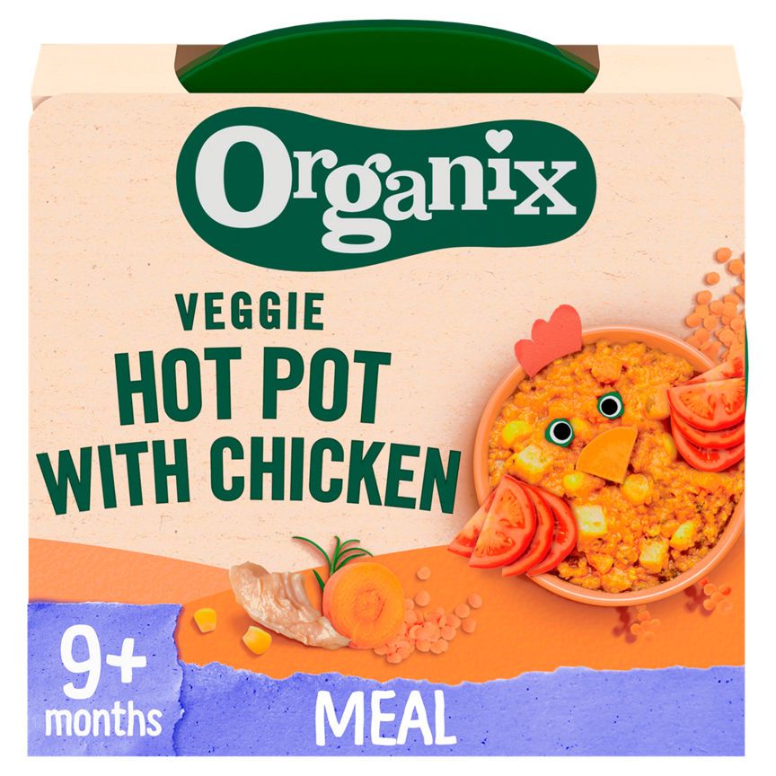 Organix Hearty Sweet Potato &amp;amp; Lentils with Chicken Organic Baby Food