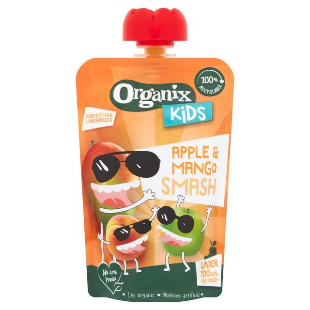 Organix KIDS Mango &amp;amp; Apple Smash Pouch    100g