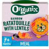 Organix Rainbow Ratatouille With Lentils Baby Food 7 months   130g