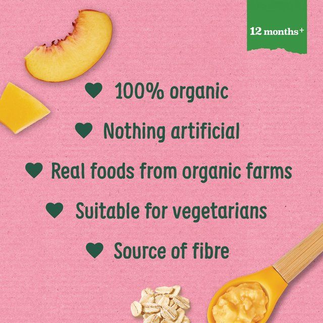 Organix Tropical Sunshine Bowl With Yoghurt Mango &amp;amp; Oats Toddler Food   120g