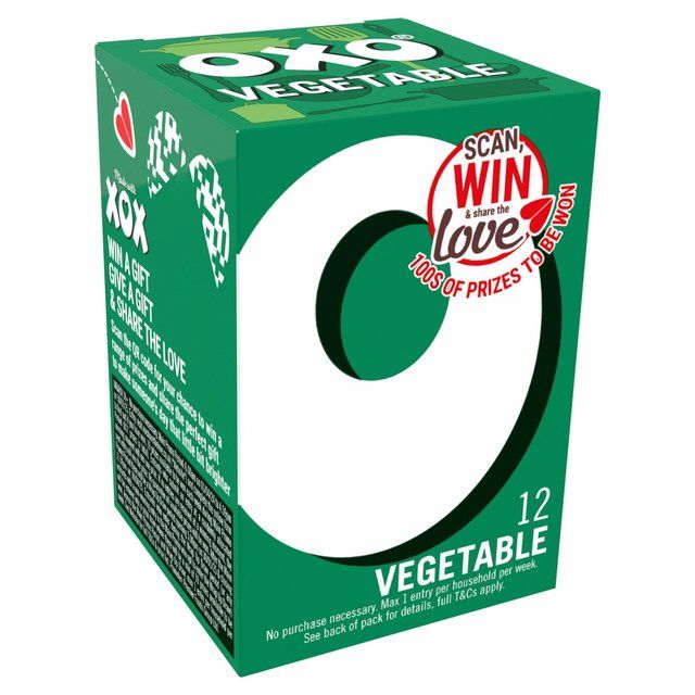 Oxo 12 Vegetable Stock Cubes   71g