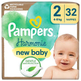 Pampers Harmonie Nappies Size 2 Essential Pack   32 per pack