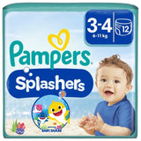 Pampers Splashers Swim Nappies Size 3-4 (6-11kg)   12 per pack
