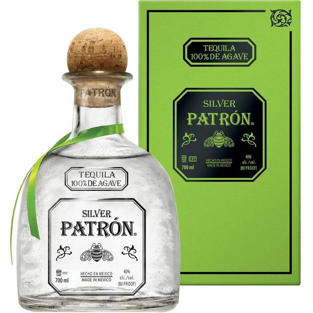 Patron Silver Tequila Gift Box   70cl