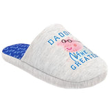 Peppa Pig Mens Daddy Slippers (11-12)