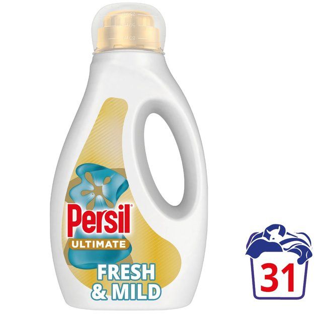 Persil Ultimate Fresh and Mild Non Bio Laundry Washing Detergent 31 Washes   837ml