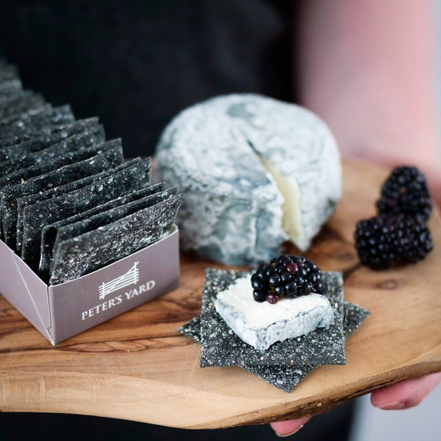 Peter's Yard Rye &amp;amp; Charcoal Sourdough Crackers   90g