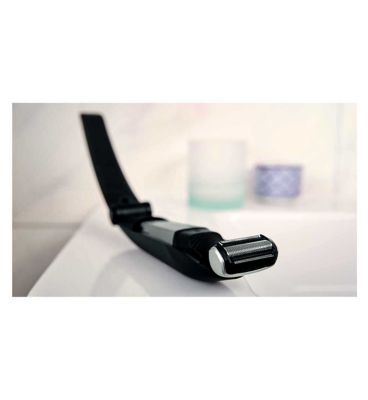 Philips Series 5000 Cordless and Showerproof Body Groomer with Extendable Back Attachment and Skin Comfort System, BG5020/13