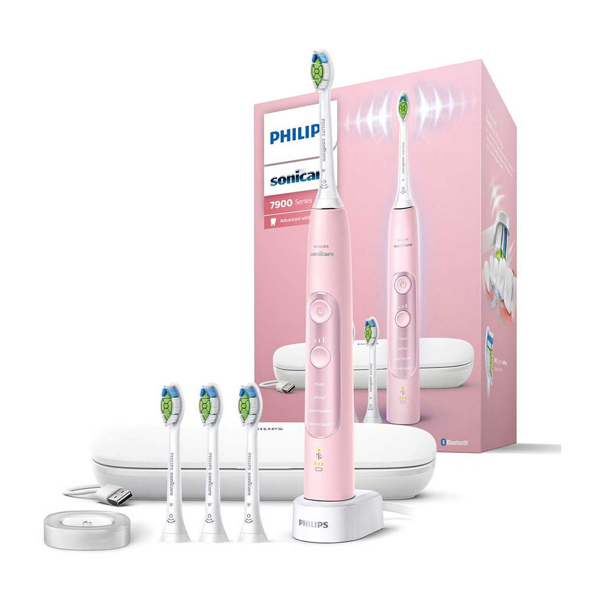Philips Sonicare Series 7900 Advanced Whitening Toothbrush &amp;ndash; Pink HX9631/18