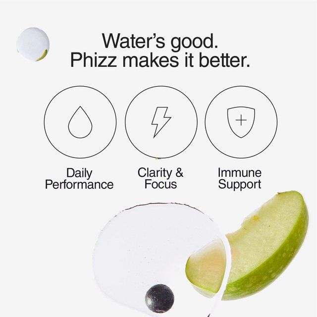 Phizz Apple+Blackcurrant 3in1 Hydration Electrolyte &amp;amp; Vitamin Effervescent   20 per pack