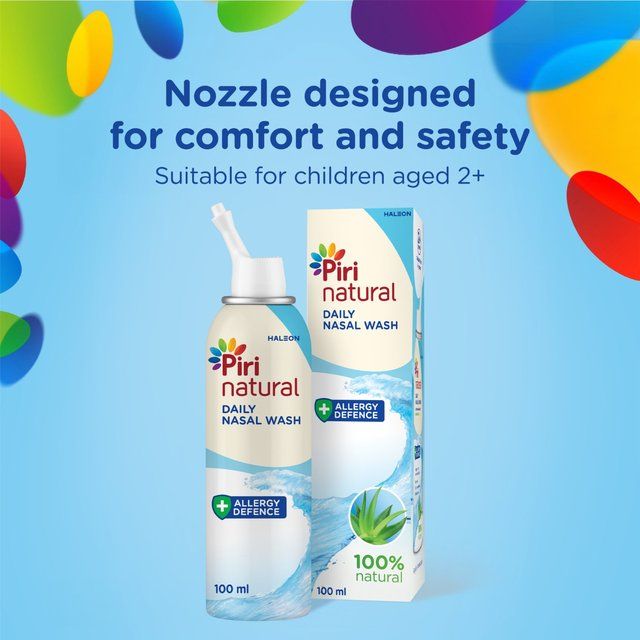 PiriNatural Breathe Clean Daily Nasal Wash