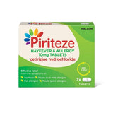 Piriteze Hayfever &amp;amp; Allergy Relief Antihistamine Cetirizine   7 per pack