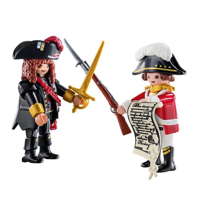 Playmobil 70273 Pirate and Redcoat Duo Pack