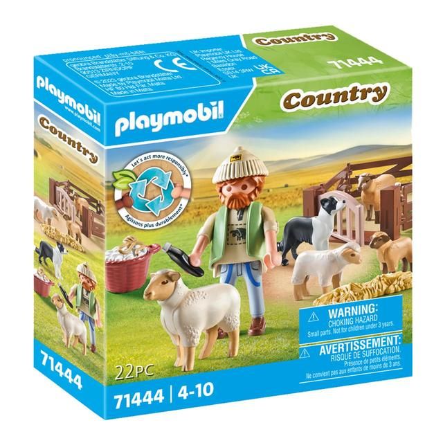 Playmobil  71444 Country Young Shepherd with Flock of Sheep