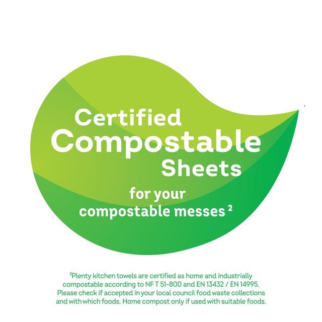 Plenty Flexisheets Kitchen Roll   2 per pack