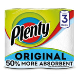 Plenty Original Kitchen Roll   3 per pack