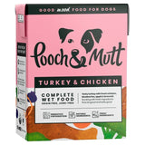 Pooch &amp;amp; Mutt Turkey &amp;amp; Chicken Wet Dog Food   375g