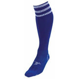 Precision Kids Pro Football Socks (12 -2) Royal Blue/White / 0.10EA