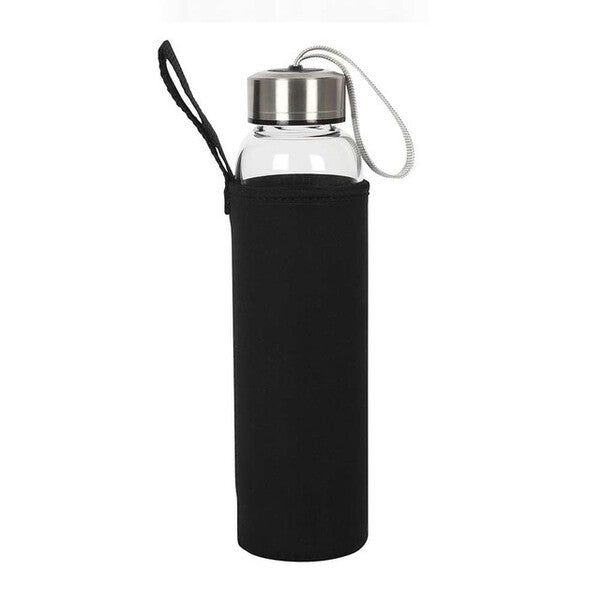 Prezzybox Amethyst Calming Glass Water Bottle