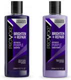 PRO:VOKE Advance Brighten &amp;amp; Repair Purple Shampoo &amp;amp; Conditioner