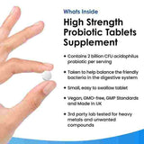 Probiotic Supplements Acidophilus Tablets - Digestive &amp;amp; Gut
