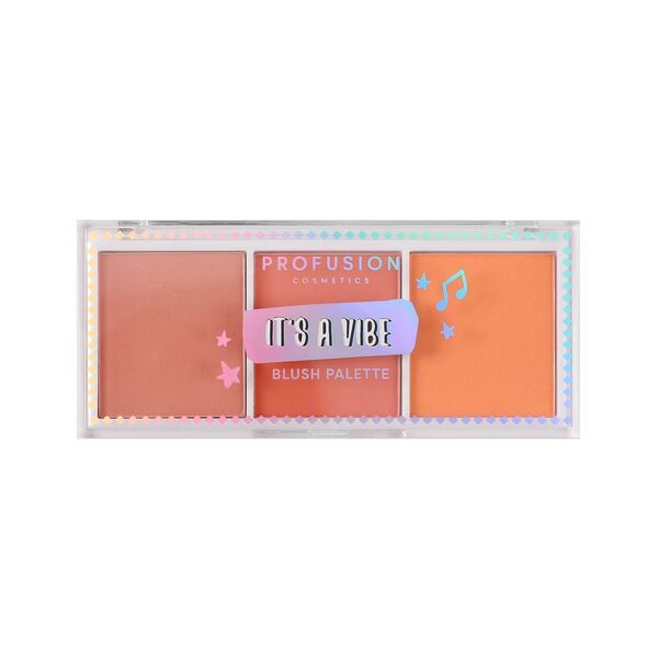 Profusion Cosmetics It's A Vibe | 3 Shade Blush Palette