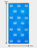 Pure Cotton Crab Beach Towel