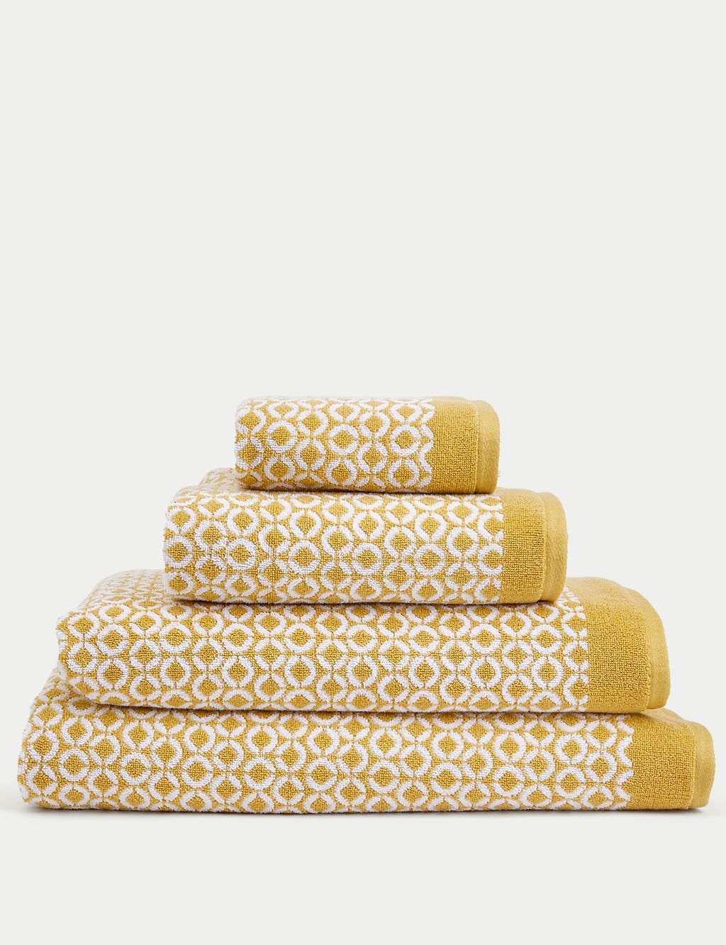 Pure Cotton Repeat Links Towel