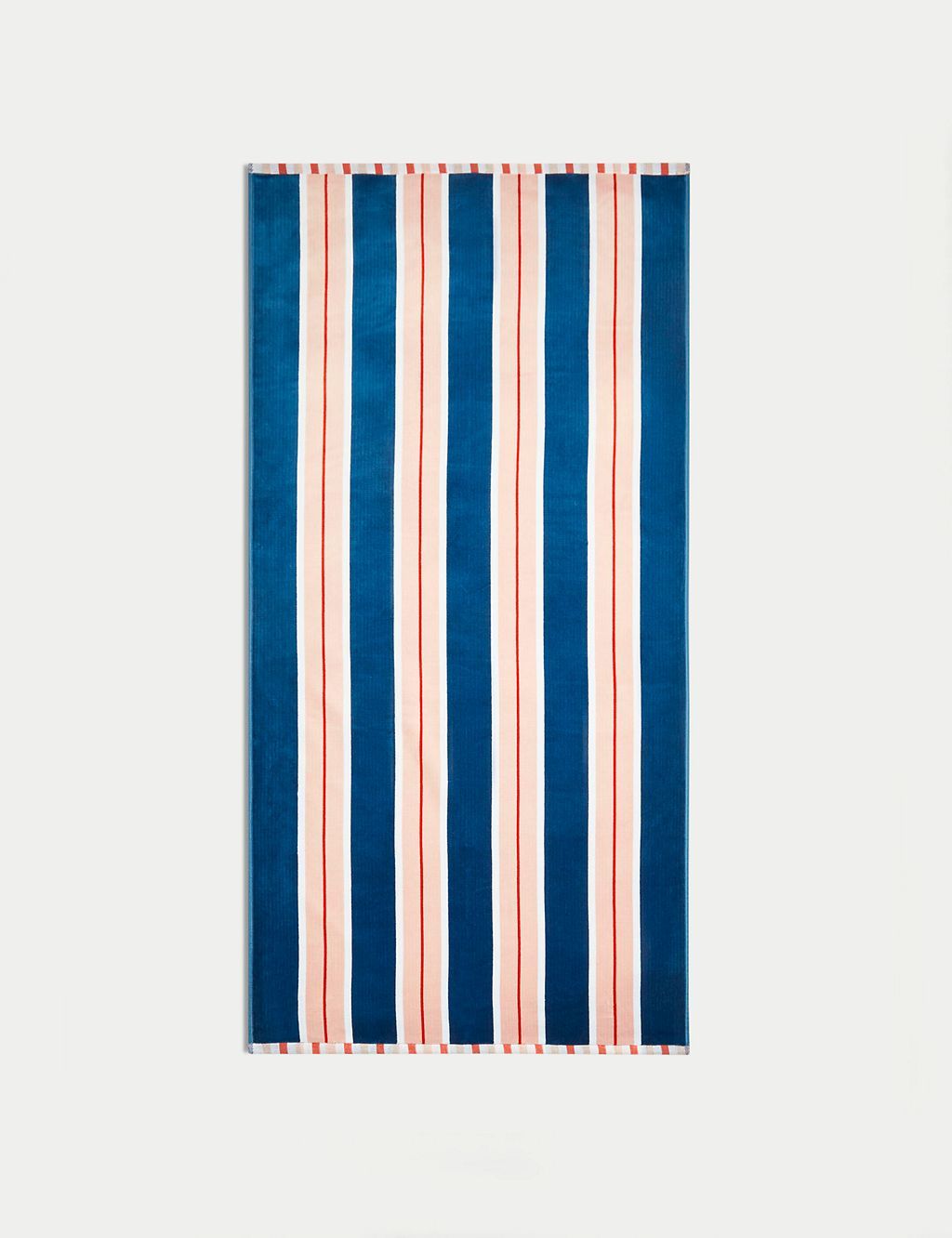 Pure Cotton Striped Sand Resistant Beach Towel