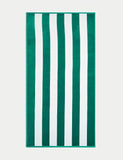 Pure Cotton Striped Sand Resistant Beach Towel