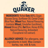 Quaker Oat Granola Honey &amp;amp; Almond Cereal   500g