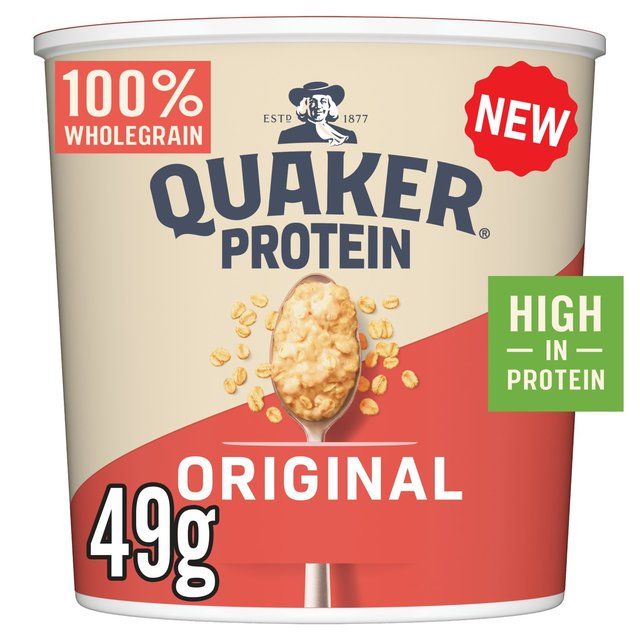 Quaker Oat So Simple Protein Porridge Cereal Pot Original    49g
