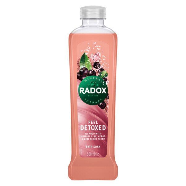 Radox Mineral Therapy Bath Soak Feel Detoxed 500ml