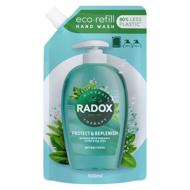 Radox Pouch Protect &amp;amp; Replenish Liquid Hand Wash Pouch   500ml