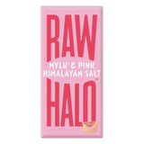 Raw Halo Vegan Mylk &amp;amp; Pink Himalayan Salt Raw Chocolate 70g