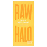 Raw Halo Vegan Mylk &amp;amp; Salted Caramel Chocolate Bar   70g
