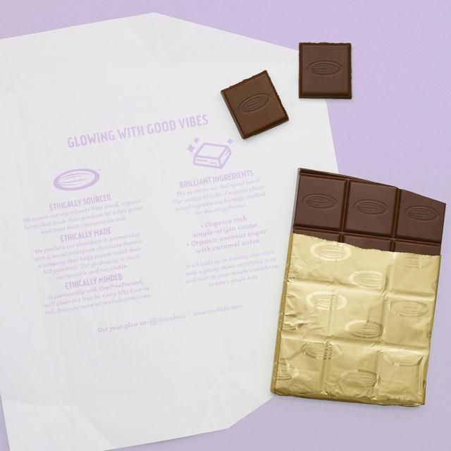 Raw Halo Vegan Mylk &amp;amp; Vanilla Chocolate Bar   70g