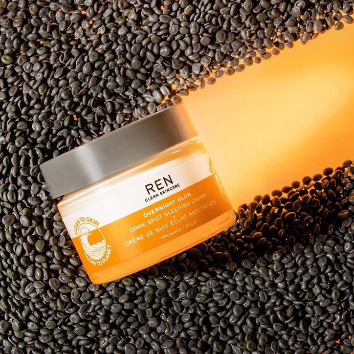 REN Overnight Glow Dark Spot Sleeping Cream