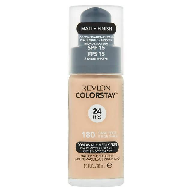 Revlon ColorStay Foundation Combination &amp;amp; Oily 180 Sand Beige 30ml
