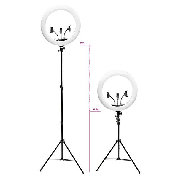 Rio Professional Makeup &amp;amp; Vlogging Dimmable LED Ring Light