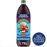 Robinsons Double Strength Apple &amp;amp; Blackcurrant Squash   1.75L