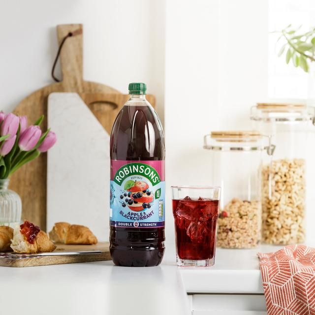 Robinsons Double Strength Apple &amp;amp; Blackcurrant Squash   1.75L