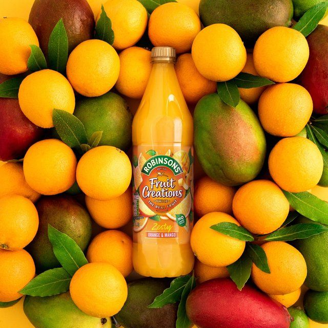 Robinsons Fruit Creations Orange &amp;amp; Mango No Added Sugar   1L