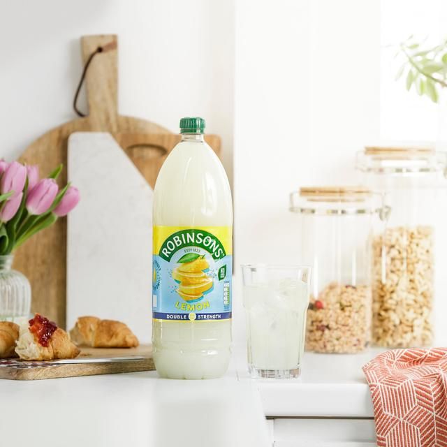 Robinsons Lemon No Added Sugar Double Concentrate   1.75L