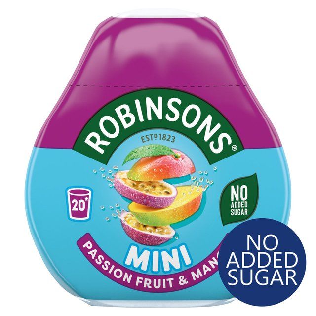 Robinsons Mini Passion Fruit &amp;amp; Mango No Added Sugar   66ml
